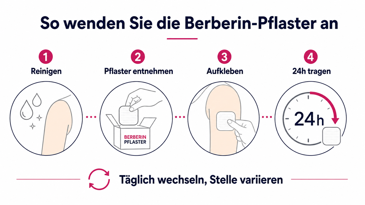 Berberin Anwendung